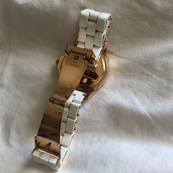 Marc by Marc Jacobs Rose Gold & White Watch